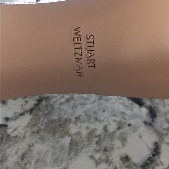NWOT Stuart Weitzman Sandle Pumps Taupe 6 - Picture 6 of 7